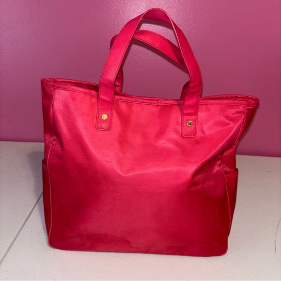 Victoria's Secret Bold Pink Tote Bag - Picture 7 of 11